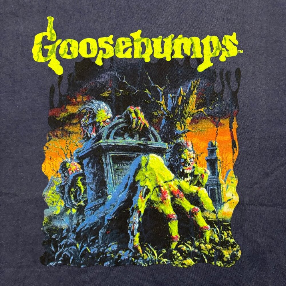 Goosebumps Don't Go To Sleep Attack of the Graveyard Ghouls T-Shirt Size 2XL - Picture 2 of 4
